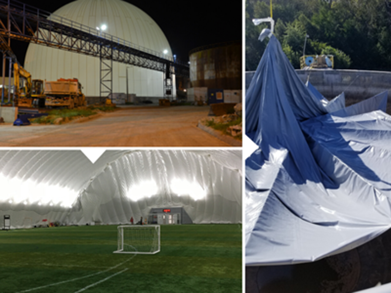 Air Inflated Structures Project Applications | FabricSpan